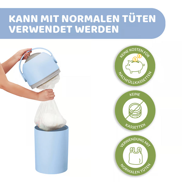 Windeleimer Odour Off light blue