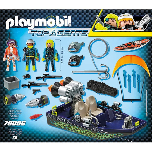 Playmobil Top Agents 70006