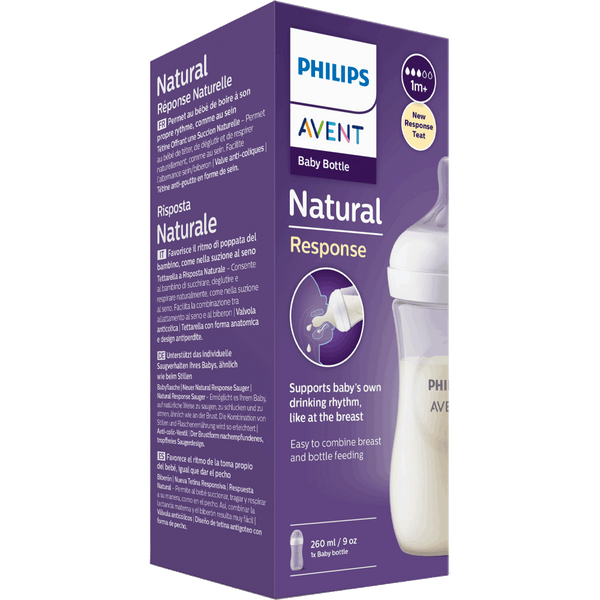 Philips Avent Baby Flasche Natural Response 1m+/260ml