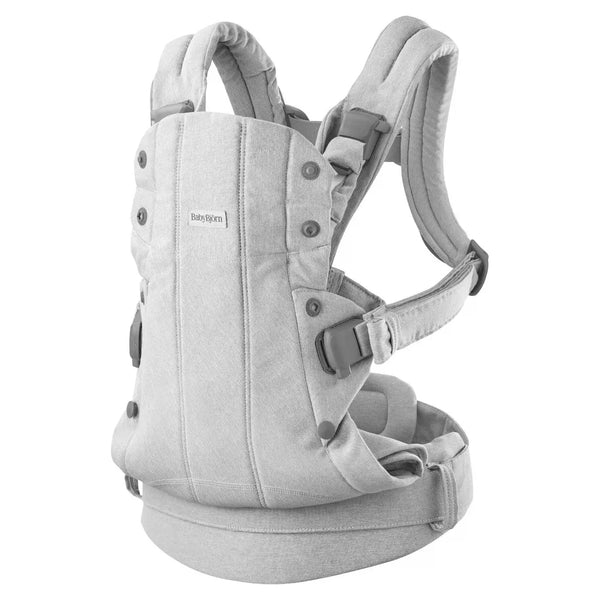 BabyBjörn Harmony Babytrage Gewebt, Light Grey Melange