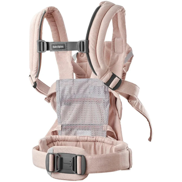 BabyBjörn Harmony Babytrage Gewebt, Light Pink Melange