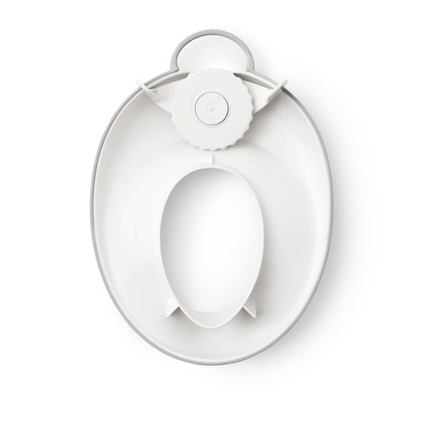 BabyBjörn Toilettensitz, Weiß/Grau
