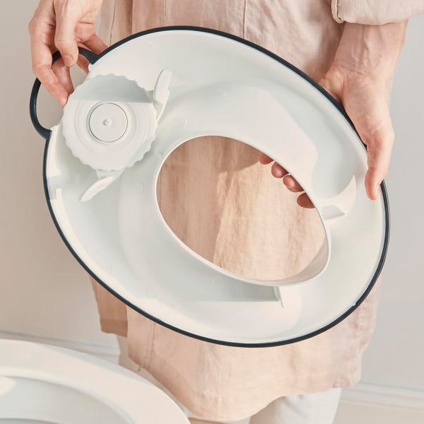 BabyBjörn Toilettensitz, Weiß/Schwarz