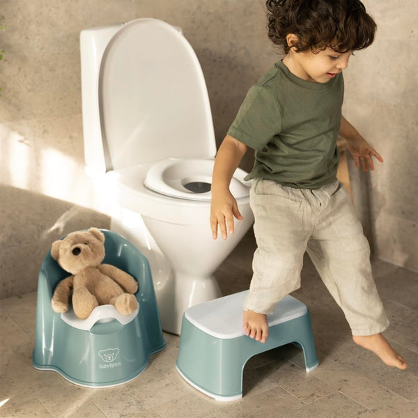BabyBjörn Toilettensitz, Weiß/Schwarz
