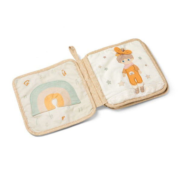 Fellhof Baby Stoffbuch/Fühlbuch Grünschnabel