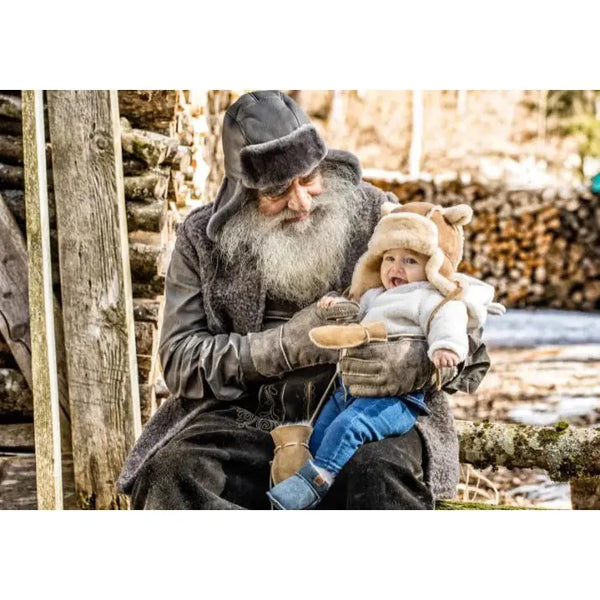 Fellhof Babyfäusterl Maxi Beige