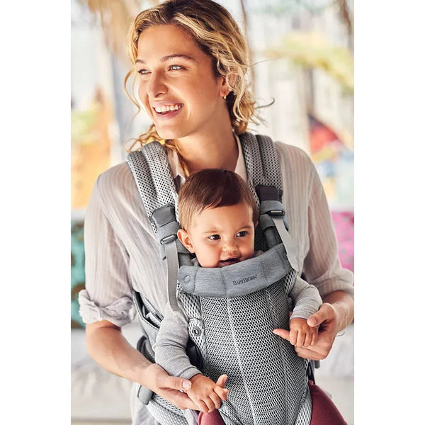 BabyBjörn Babytrage Harmony 3D Mesh Silver