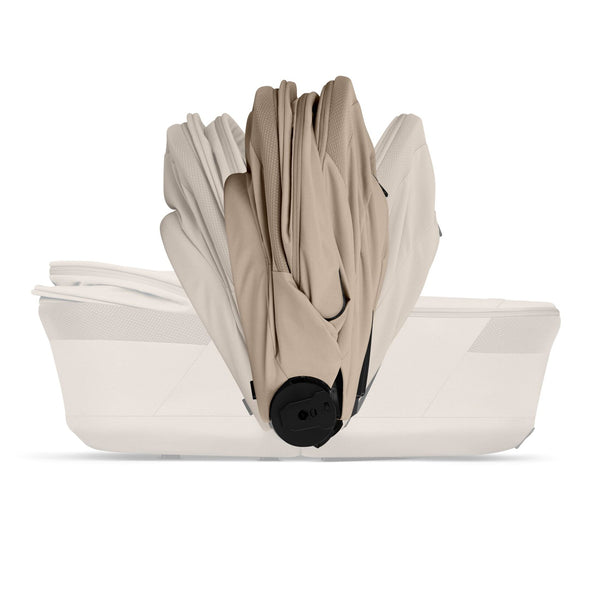 Cybex Balios S Lux mit Fold Cot Set Almond Beige