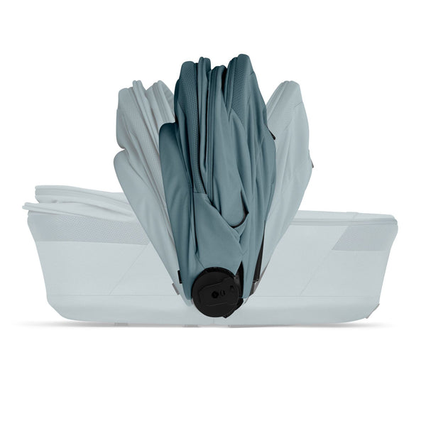 Cybex Balios S Lux mit Fold Cot Set Stormy Blue