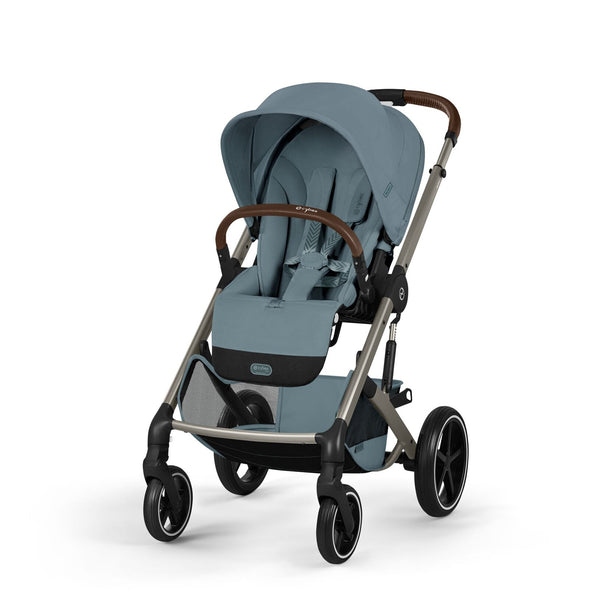 Cybex Balios S Lux mit Fold Cot Set Stormy Blue