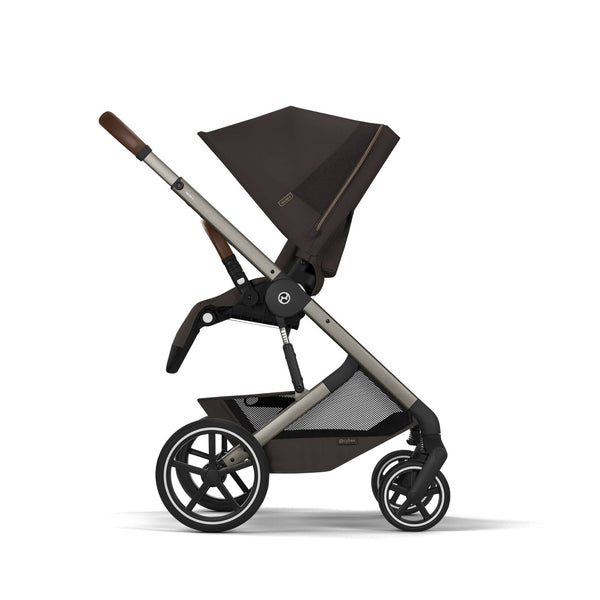 Cybex Balios S Lux mit Fold Cot Set Chocolate Brown