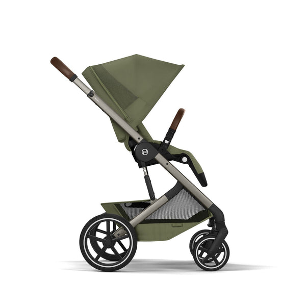 Cybex Balios S Lux mit Fold Cot Set Moss Green
