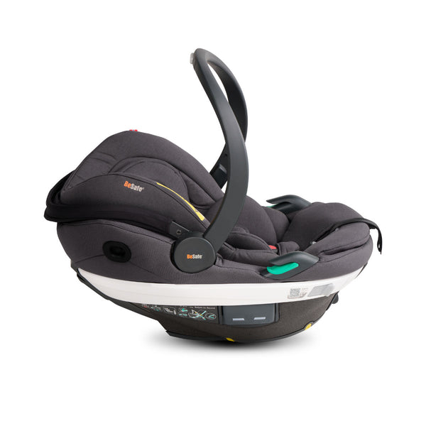 BeSafe Go Beyond i-Size Babyschale Dark Grey Melange