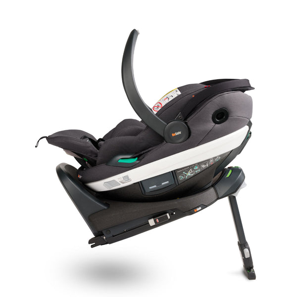 BeSafe Go Beyond i-Size Babyschale Dark Grey Melange