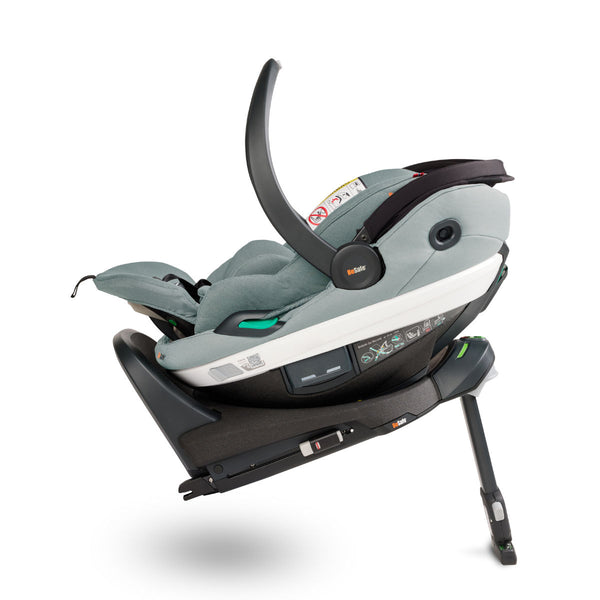 BeSafe Go Beyond i-Size Babyschale Sea Green Melange