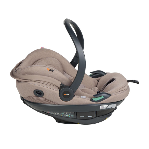 BeSafe Go Beyond² i-Size Dark Sand SoftBreeze