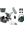 Bugaboo Fox 5 Gestell (Black) / Bezug (Forest Green) / Dach (Forest Green) 6in1 Bundle