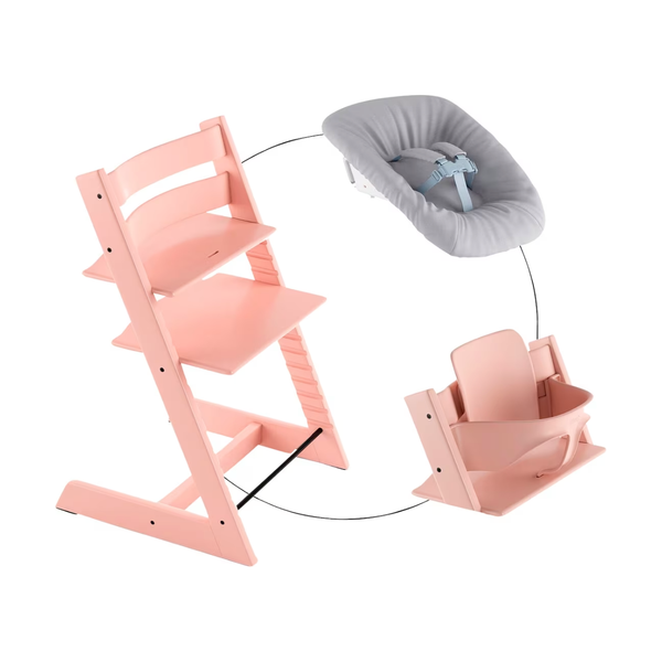 Stokke Tripp Trapp Serene Pink Bundle