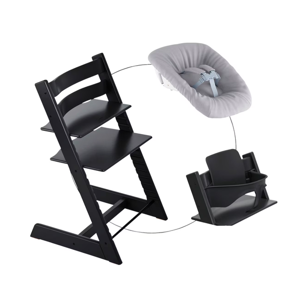 Stokke Tripp Trapp Black Bundle