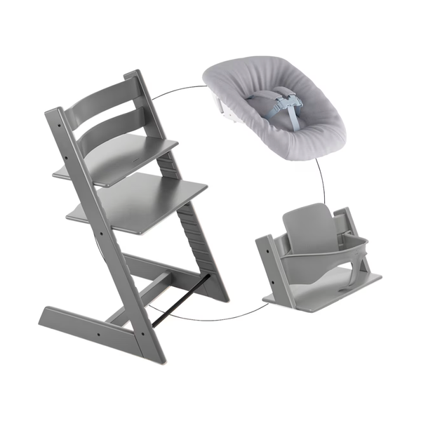 Stokke Tripp Trapp Storm Grey Bundle