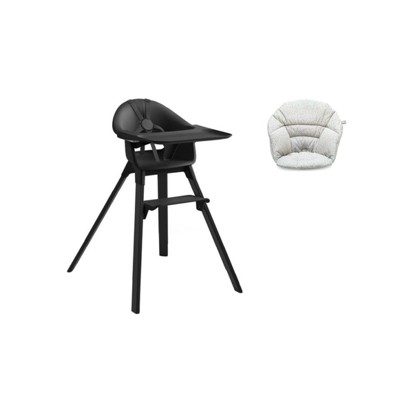 Stokke Clikk Black + Cushion