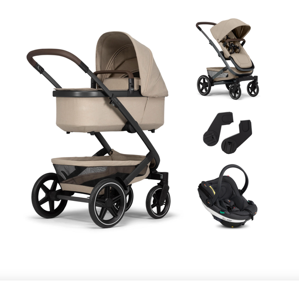 Joolz Geo³ Mono Sandy Taupe 3in1 Set (Be Safe)