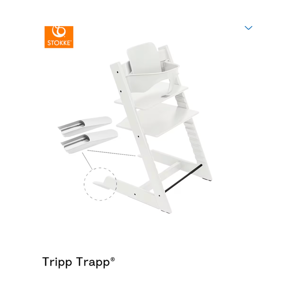 Stokke Tripp Trapp White Bundle