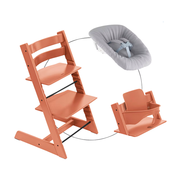 Stokke Tripp Trapp Terracotta Bundle