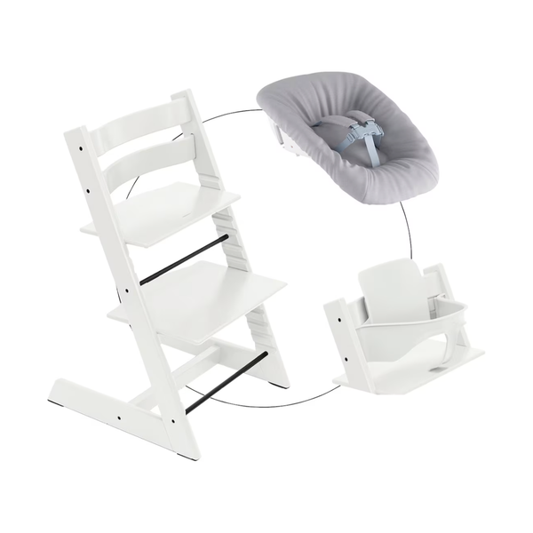 Stokke Tripp Trapp White Bundle