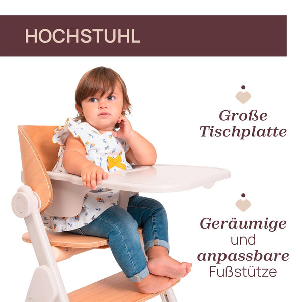 Chicco Hochstuhl Meraviglia Buche/White 4in1