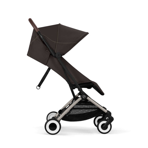 Cybex Orfeo Chocolate Brown Gestell Taupe