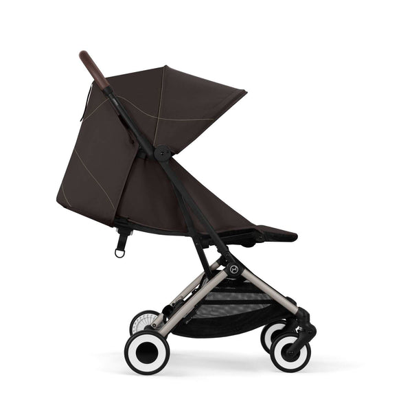 Cybex Orfeo Chocolate Brown Gestell Taupe