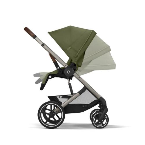 Cybex Balios S Lux Moss Green (Gestell Taupe)
