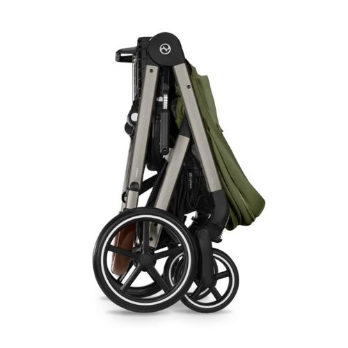 Cybex Balios S Lux Moss Green (Gestell Taupe)