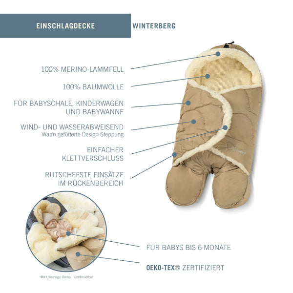 Einschlagdecke Winterberg Beige