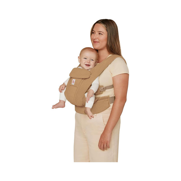 Omni Deluxe Babytrage Camel Mesh