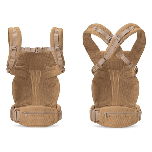 Omni Deluxe Babytrage Camel Mesh