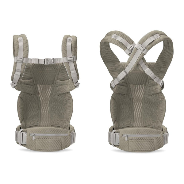 Omni Deluxe Babytrage Soft Olive Mesh