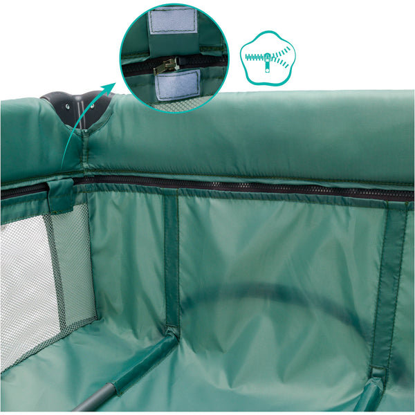 Fillikid Reisebett Capri Grün