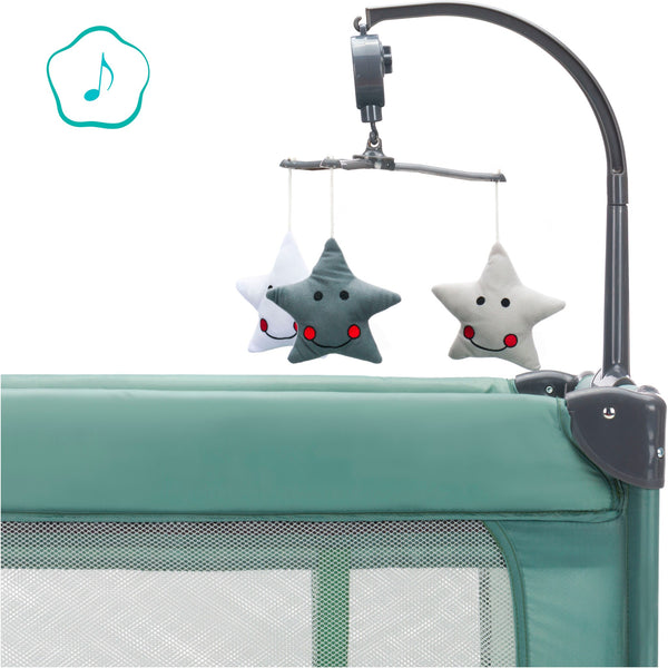 Fillikid Reisebett Capri Grün