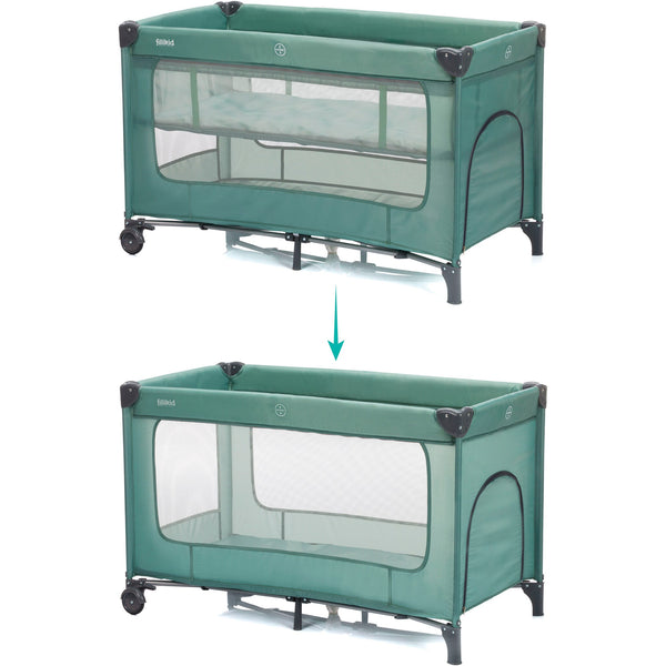 Fillikid Reisebett Capri Grün