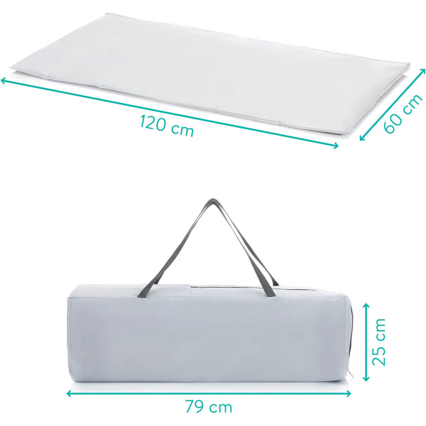 Fillikid Reisebett Capri Hellgrau