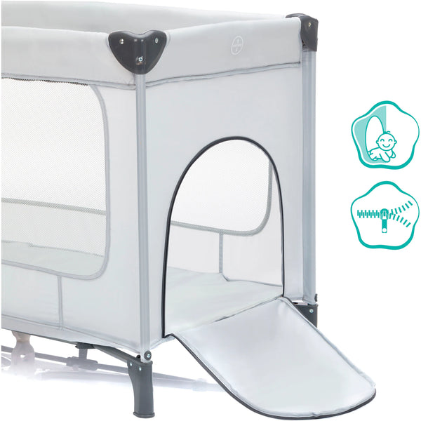 Fillikid Reisebett Capri Hellgrau