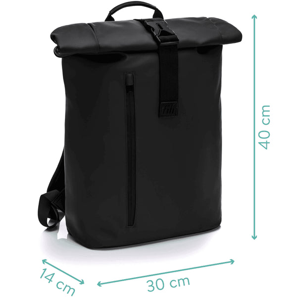 Fillikid Wickelrucksack Oslo Schwarz