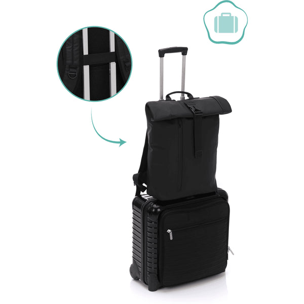 Fillikid Wickelrucksack Oslo Schwarz