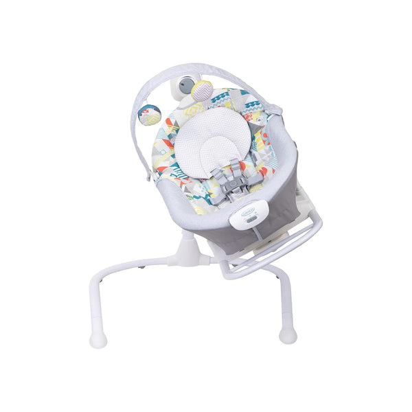 Graco elektrische Wippe Duet Sway 2in1 Patchwork