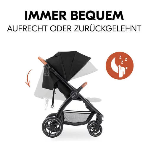 Hauck Uptown Buggy, Black Melange