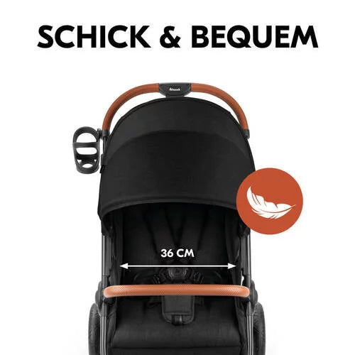 Hauck Uptown Buggy, Black Melange