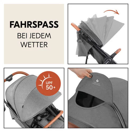 Hauck Uptown Buggy, Grey Melange