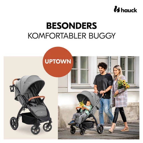 Hauck Uptown Buggy, Grey Melange